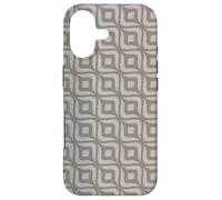 Taupe Mocha Waves Gray Loops Elegance Neutral Pattern Coque pour iPhone 17