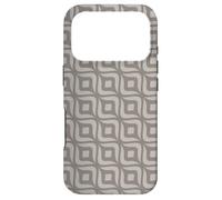 Taupe Mocha Waves Gray Loops Elegance Neutral Pattern Coque pour iPhone 17 Pro