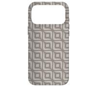 Taupe Mocha Waves Gray Loops Elegance Neutral Pattern Coque pour iPhone 17 Pro Max