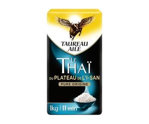 TAUREAU AILÉ - Riz Thai Isan 1Kg - Lot De 3 - Vendu Par Lot