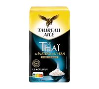 TAUREAU AILE - Riz Thaï Long Grain Savoureux, Texture Légère et Parfum Délicat, 500g - Lot de 4