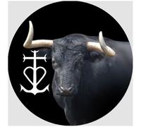 Taureau Camarguais - 10cm - Sticker/Autocollant