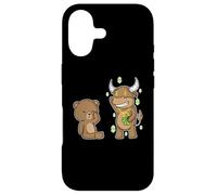 Taureau d'argent et Ours Triste Coque pour iPhone 17