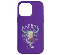 Taureau du Zodiaque né en 1956 Coque pour iPhone 14 Pro Max