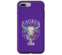 Taureau du Zodiaque né en 1968 Coque pour iPhone 7 Plus/8 Plus