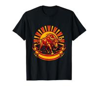 Taureau Espagnol avec Drapeau de l' T-Shirt