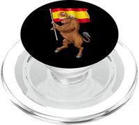 Taureau Espagnol Drapeau de l'Espagne Fier héritage Espagnol PopSockets PopGrip pour MagSafe