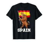 Taureau Espagnol Drapeau Espagne Racines Espagnoles Fier T-Shirt