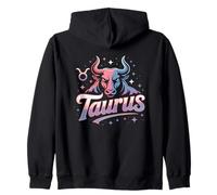 Taureau Horoscope Taureau Étoile Cosmique Zodiaque Sweat à Capuche