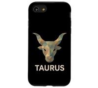 Taureau Low Poly Bull Zodiac Art Coque pour iPhone SE (2020) / 7/8