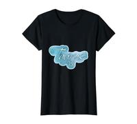 Taureau Pastel Bleu Glaçage Esthétique Graphique Zodiaque T-Shirt Graphique avec Valeur, Femme, Noir, XS