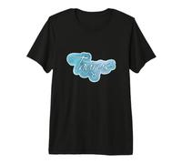 Taureau Pastel Bleu Glaçage Esthétique Graphique Zodiaque T-Shirt Haut de Gamme