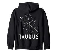 Taureau Saison Horoscope Signe du Zodiaque Symbole Étoiles Taureau Sweat à Capuche