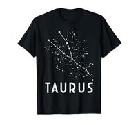 Taureau Saison Horoscope Signe du Zodiaque Symbole Étoiles Taureau T-Shirt
