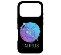 Taureau Signe du Zodiaque Art Astrologique Aquarelle Coque pour iPhone 17 Pro