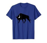 Taureau T-Shirt, Homme, Bleu Royal, L