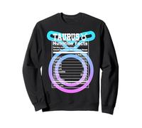 Taureau Valeur nutritive Signe du Zodiaque Astrologie Bleu Violet Sweatshirt