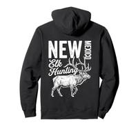 Taureau Vintage Chasse Wapiti du Nouveau-Mexique Sweat à Capuche