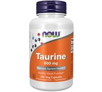 Taurine 500 Mg 100 Caps Par Now Foods