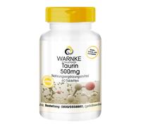 Taurine 500 mg - 60 comprimés, sans agent de séparation, végétalien | Avertis...