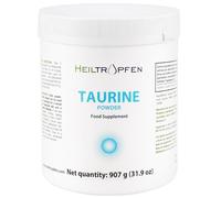 Taurine en Poudre | 2 lb - 907 g | 100% Pure | Sans Arôme | Ingrédient Unique | Sans Gélule | Complément Alimentaire | Heiltropfen®