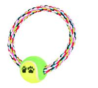 Tauring avec balle de tennis, coton/polyester ø 6 cm/ø 18 cm divers