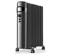 Taurus Agadir Öl-Radiator 2500 W NA Intérieure Noir 250 W Chauffage électrique à bain d’huile