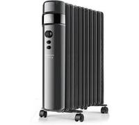 Taurus Agadir Öl-Radiator 2500 W NA Intérieure Noir 250 W Chauffage électrique à bain d’huile