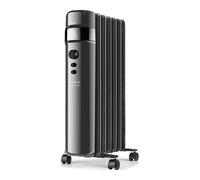 Radiateur à bain d'huile Agadir Connect 1500 de 1500W avec Wifi, commandes vocales et 3 intensités
