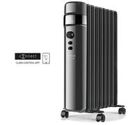 Radiateur à bain d'huile Agadir Connect 2000 de 2000W avec Wifi, commandes vocales et 3 intensités