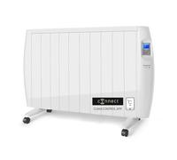 TAURUS ALPATEC- Radiateur Électrique à Inertie Sèche Malbork 2000W|Programmateur Hebdomadaire/Quotidienne, Thermostat Réglable (10-35ºc), Arrêt Automatique| Écran LCD Rétroéclairé| Installable/Roues