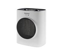 Radiateur souflant céramique Taurus Tropicano 7C de 1500W avec thermostat et 2 intensités Blanc G