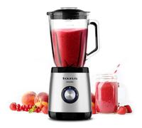 Taurus Amazing - Blender JB1502XC 1500W | Bol en Verre 1,5L | 2 Vitesses + Turbo | 6 Lames Inox | Broie Glace | Système de Sécurité | Compatible Lave-Vaisselle