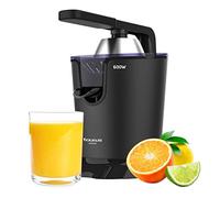 Taurus Amazing - Presse-agrumes électrique à levier 600W | Moteur AC Pro | Réservoir 0,65 L | 2 cônes | Corps & filtre Inox | Anti-goutte | Nettoyage facile | Entièrement démontable