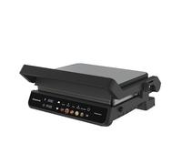 Taurus Asteria Digital - Gril électrique 2000 W, plaques 29×23 cm, écran digital, 5 programmes, 3 niveaux de dorage