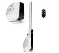 Taurus Babel Invisible - Ventilateur colonne 30W, 12 vitesses, 3 modes, hauteur 101cm, moteur CC 100% cuivre durable et efficace, minuterie, télécommande, très silencieux, filtre à poussière amovible