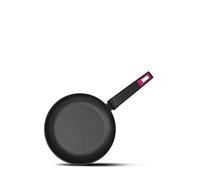 Taurus Best Moments Sartén 18 - Poêle en aluminium forgé, diamètre de 18 cm, poignée ergonomique, convient à tous les types de feux, revêtement anti-adhésif, passe au lave-vaisselle, sans PFOA, noir