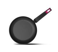 Taurus Best Moments Sartén 18 - Poêle en aluminium forgé, diamètre de 18 cm, poignée ergonomique, convient à tous les types de feux, revêtement anti-adhésif, passe au lave-vaisselle, sans PFOA, noir