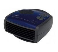 Taurus CA2002 - Radiateur soufflant 2000W, Thermoventilateur, 3 positions froid/Chaud, Surface jusqu'à 24m2, Thermostat réglable, Range cordon, Bleu foncé