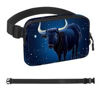 Taurus Ceinture de course de poche pour homme et femme, support de téléphone pour la course à pied, sac banane de course à pied, taille réglable, Multicolore 17., 1.5x9.0x5.9in/4x23x15cm