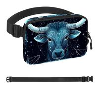Taurus Ceinture de course de poche pour homme et femme, support de téléphone pour la course à pied, sac banane de course à pied, taille réglable, Multicolore 18., 1.5x9.0x5.9in/4x23x15cm