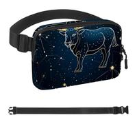 Taurus Ceinture de course de poche pour homme et femme, support de téléphone pour la course à pied, sac banane de course à pied, taille réglable, Multicolore 02, 1.5x9.0x5.9in/4x23x15cm