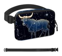 Taurus Ceinture de course de poche pour homme et femme, support de téléphone pour la course à pied, sac banane de course à pied, taille réglable, Multicolore 11., 1.5x9.0x5.9in/4x23x15cm