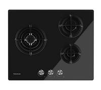 Taurus CG3HN/B Plaque de Cuisson gaz, 6050 W, Noir 3 feux