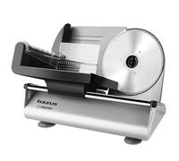 Taurus Trancheuse électrique Cutmaster 150W Lame 19 cm Coupe 1–15 mm Table pliable Protège-doigts