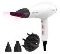 Taurus FASHION Ionic Sèche-Cheveux 2600W Moteur AC Professionnel, Technologie Ionique, Puissance Réglable, 3 Niveaux de Température et 2 Vitesses, Concentrateur et 2 Diffuseurs