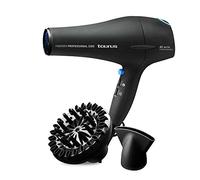 Taurus Fashion Professional 2300 - Sèche-cheveux 2200W, 2 vitesses, 3 températures, Bouton d'air froid, Moteur AC, Concentrateur et diffuseur professionnel, Noir