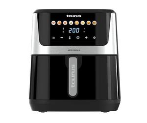Taurus - Friteuse à air Air Fry Digital XL 1700W | 8L | 8 programmes | Écran tactile | Cuisson uniforme | Sans BPA ni PFOA | Poignée froide | Alarme sonore | Recettes en ligne