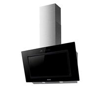 Taurus G60BKAL Hotte aspirante décorative 60 cm Puissance d'extraction 650 m3/h 3 niveaux extraction tactile, filtres en aluminium lavables multicouche, kit facile d'installation, 200 W, éclairage LED