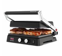 Taurus - Grill-sandwich 2600W | 2 en 1 grill et plaque | 29x23 cm | plaques antiadhésives sans PFOA | Dual Heat Tech | poignée froide | bac récup. | minuteur 30 min